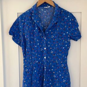 Floral dress with pockets